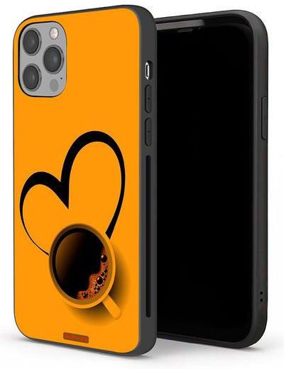 Apple iPhone 12 Pro Protective Case Coffee Cup Art