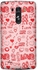 Stylizedd LG G3 Premium Slim Snap case cover Matte Finish - Love Doodle