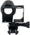 SKEIDO Protective Border Frame Mount Housing Shell Case w/Sun Shade for GoPro Hero 4 3+ 3 Camera