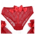 lingerie set of 3 pieces in red