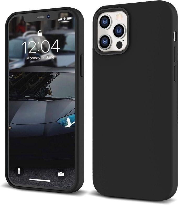 For Apple iPhone 12 Pro Max real Silicone Case-Upgraded good quality silicone cover