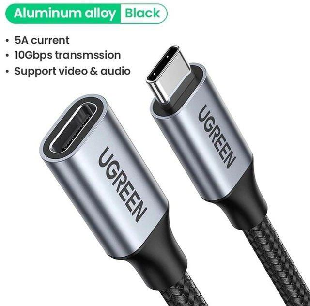 Ugreen USB C Extension Cable Type C Extender Cord USB-C