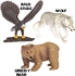 Terra Forest Animals – Wolf, Bear, Eagle