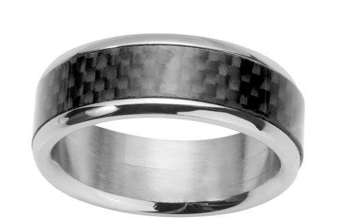 Phebus Ring for Men , Size 56 EU , Stainless Steel , 15-0206