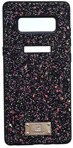 Puloka Glitter Hard Back CoverFor Samsung Galaxy Note 8 - Multi Color