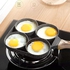 DishyKooker Four-hole Non-stick Egg Frying Pan Ham Breakfast Pan Omelet Pan Pot Induction Cooker Type Household Items
