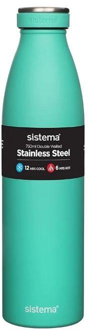 Sistema Stainless Steel Bottle 750 Ml ,12 Cold 6 Hot.