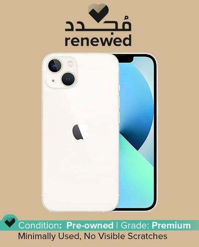 Renewed - iPhone 13 256GB Starlight 5G With Facetime - International Specs