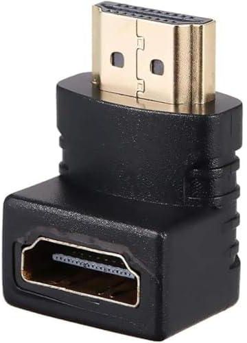 G-Power 90 Degree Angle HDMI Cable Extend Adapter Converter, HDMI female to HDMI male, HD 1080P