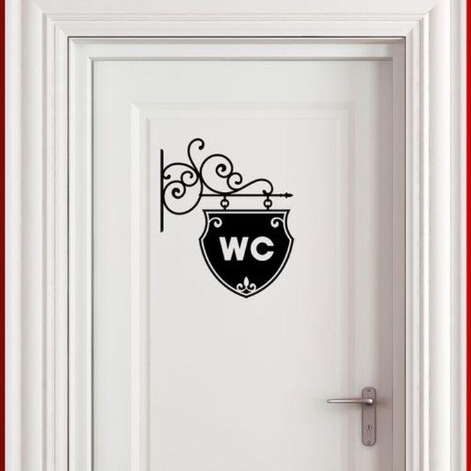 Decorative Wall Sticker - Blate For WC