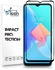 5D Tempered Glass Screen Protector For Tecno Spark Go 2022 6.52 Inch Clear/Black