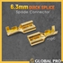 [1PC] 6.3mm Quick Splice Female Wire Spade Connector Wire Crimp Terminal Cable Lug
