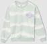 Defacto Girl Knitted Regular Fit C Neck Sweat Shirt - Turquoise