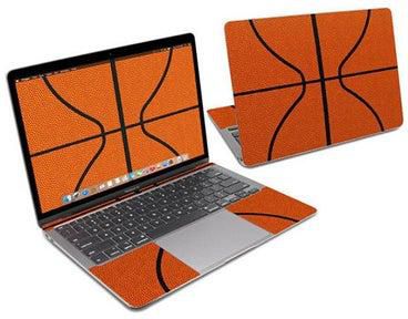 غطاء حماية بتصميم كرة السلة لجهاز ماك بوك إير قياس 13 بوصة متعدد الألوان