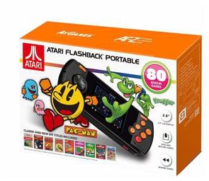 Atari Flashback Portable Game Player - Handheld Gaming Console With 80 Built-In Games
