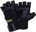 Body Builder Wrist Support Gloves Black L