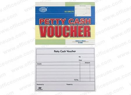 FIS Petty Cash Voucher A6, 80 sheets