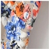 Fashion Women Floral Print Dress - Multicolor