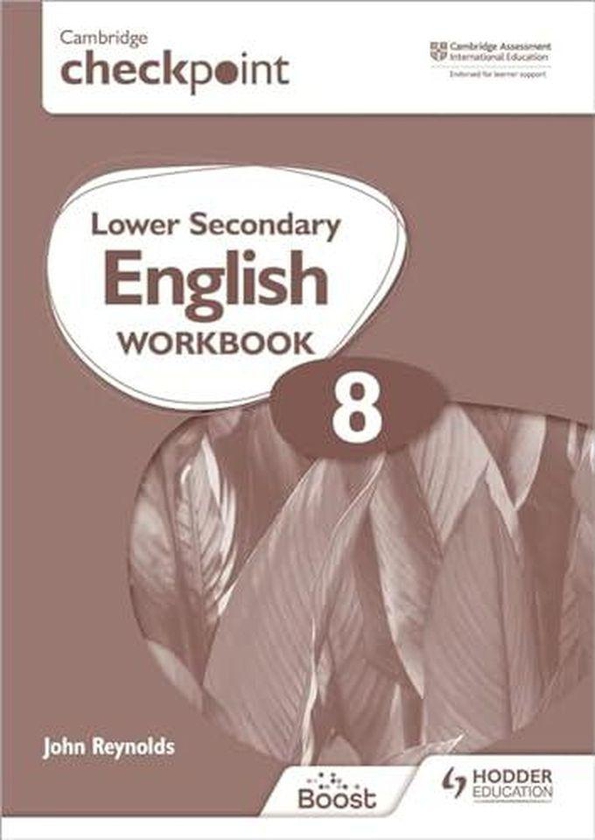 Taylor Cambridge Checkpoint Lower Secondary English Workbook 8: Second Edition ,Ed. :2