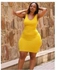Stylish Mock Neck Ribbed Bodycon Dress(Hips 36-44inches Fit)