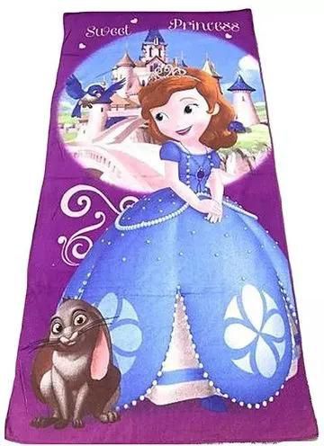 Generic Kids Bathing Towels - Cartoon Themed Pink as picture