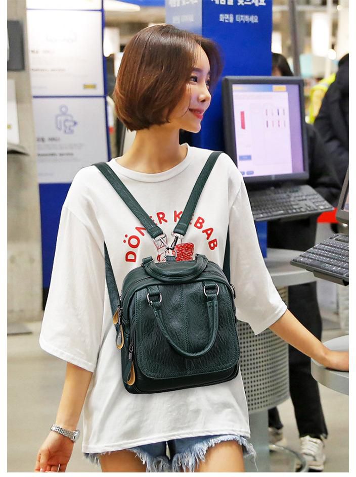 Gdeal Mini Backpack Trend Soft Travel Backpack Style Shoulder Bag - RYL-289 (3 Colors)