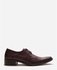 Patterned Leather Shoes - Brown