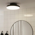 KABOMBA LED ceiling lamp - matt/black 36 cm