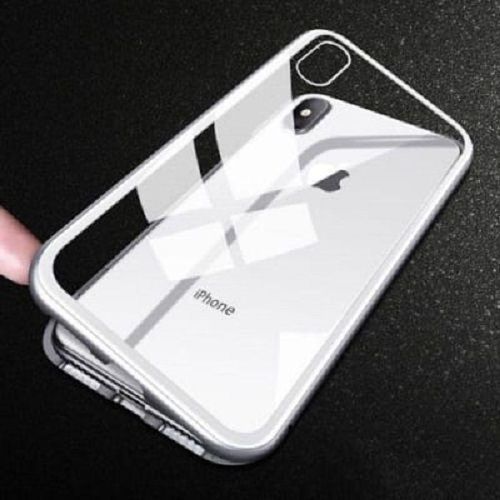 Sleek Metal Magnetic Adsorption Case For IPhone X