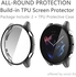 sciuU Protective Case compatible with Amazfit GTR3 / GTR3 Pro, [1 Pack] All-around Flexible TPU Case with Screen Protector, Soft Frame Shock Resistant Cover compatible Amazfit GTR 3 / 3 Pro - Black