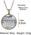 Mother Daughter Affection Letter Necklace Chain