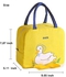 Duck Lunch Bag Simple Insulated Lunch Box Reusable Cooler Lunch Box for Adult Outdoor Work Lunch Boxes for Work Travel Picnic Beach