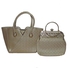 Fashion Gold Tote Handbag set