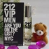 212 VIP Men Carolina Herrera NYC EDT Men Perfume 20ml