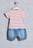 Infant Omper + Denim Shorts