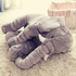 Generic New Grey Fashion 40cm Large Size Plush Elephant Toy Kids Sleeping Back Cushion Elephant Doll Baby Doll Birthday Gift
