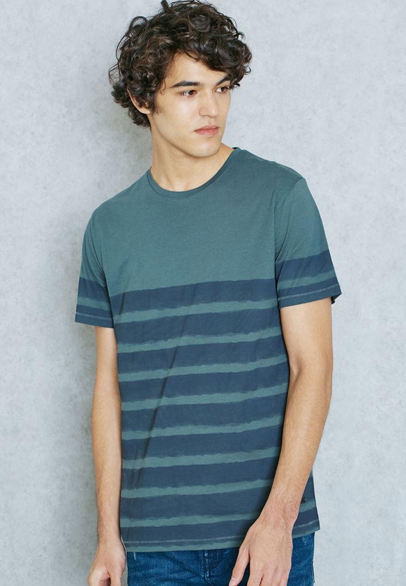 Wide Stripe T-Shirt