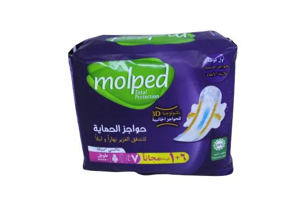 Molped | Pads Total Protection Free Long | 6+1 Pcs