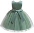 Stylish Fairy Flower Dress Green