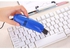 Generic Small Size USB Computer Keyboard Vacuum Cleaner Mini Tools blue