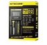 Nitecore D2 Digcharger Battery Charger LCD Display Charger for 26650/18650/18350/16340/14500/10440