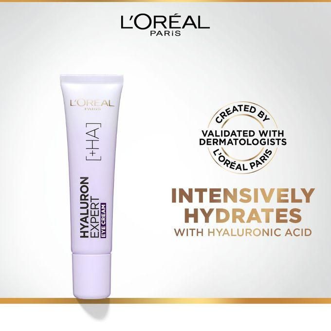 L'Oreal Paris Hyaluron Expert Repluming Moisturizing Eye Cream - 15ml