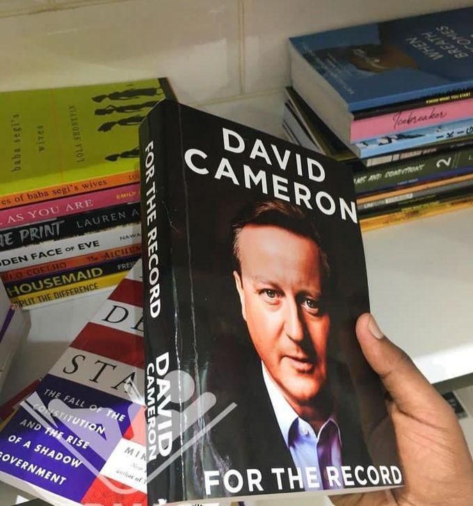 Jumia Books For the Record Book by David Cameron