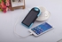 Shockproof 5000mAh Portable Bank Solar Charger for Smart phones - Blue