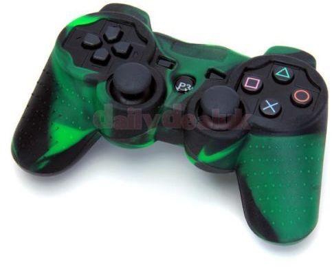 multicolor ps3 controller silicone skin case cover for playstation 3 controllers protector
