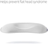 Sunveno - DuPont Infant Head Shaper Pillow - White- Babystore.ae