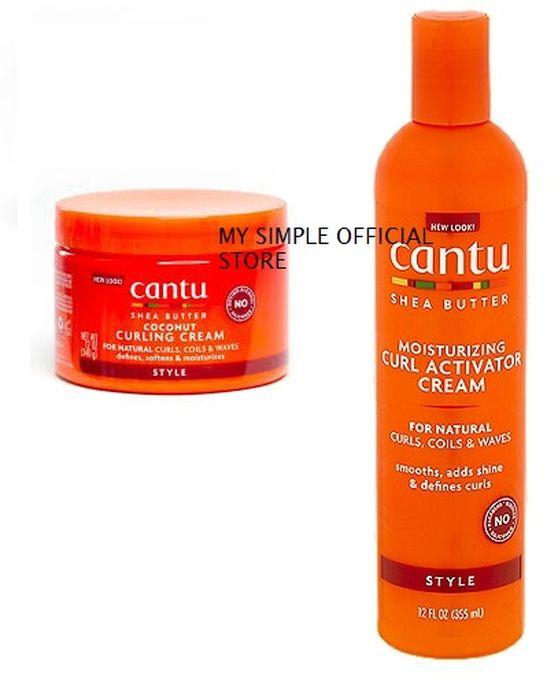 Cantu Coconut Curling Cream+ Curl Activator