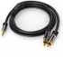 PremiumCord HQ shielded stereo cable Jack 3.5mm-2xCINCH M/M 3m | Gear-up.me
