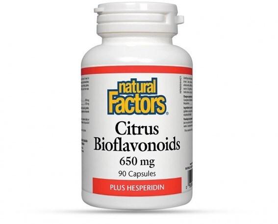 Natural Factors Citrus Bioflavonoids 650Mg 90Caps