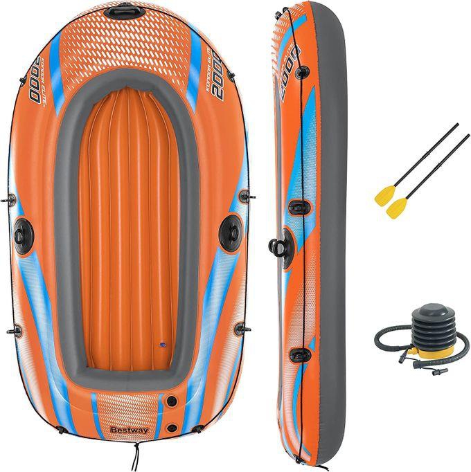 Kondor Elite 2000 Raft Set Plus Oars & Pump 212*122cm - No:61146